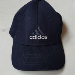 Adidas cap navy blue white adidas logo s/m